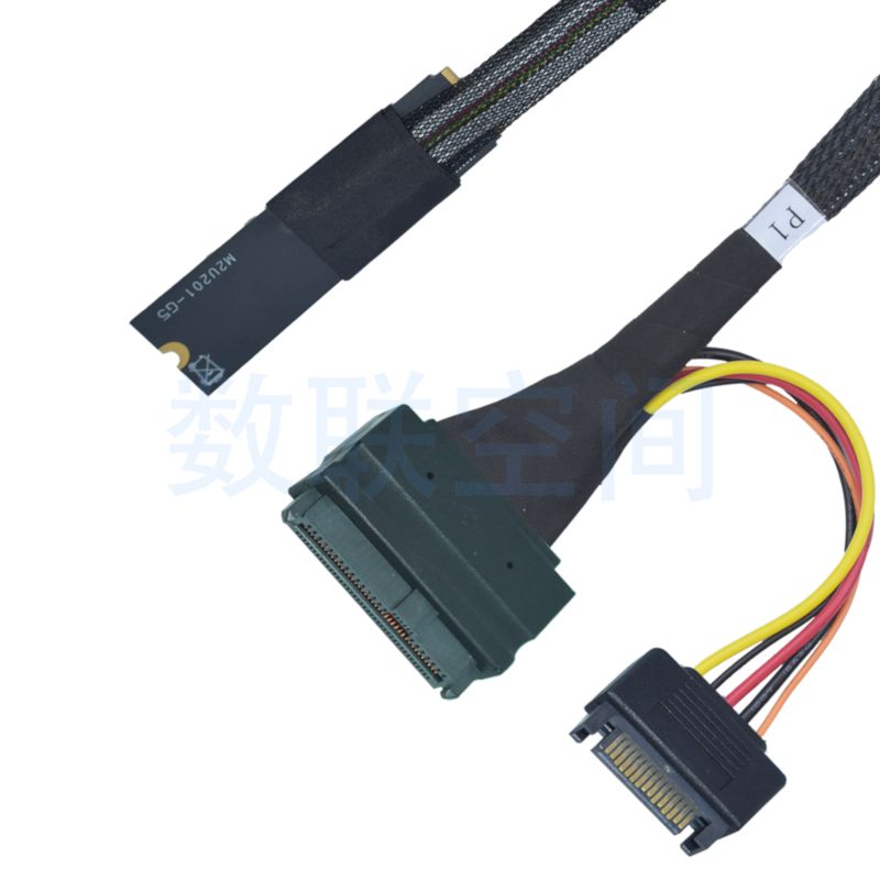 PCIe5.0 M.2 转 U.2 SFF-8639 转接线