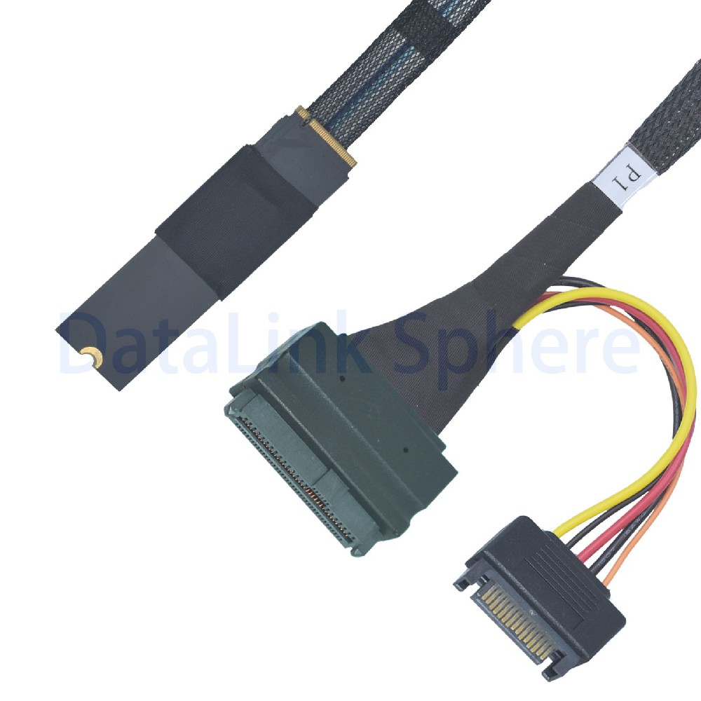 PCIe 5.0 M.2 to U.2 SFF-8639 Adapter Card