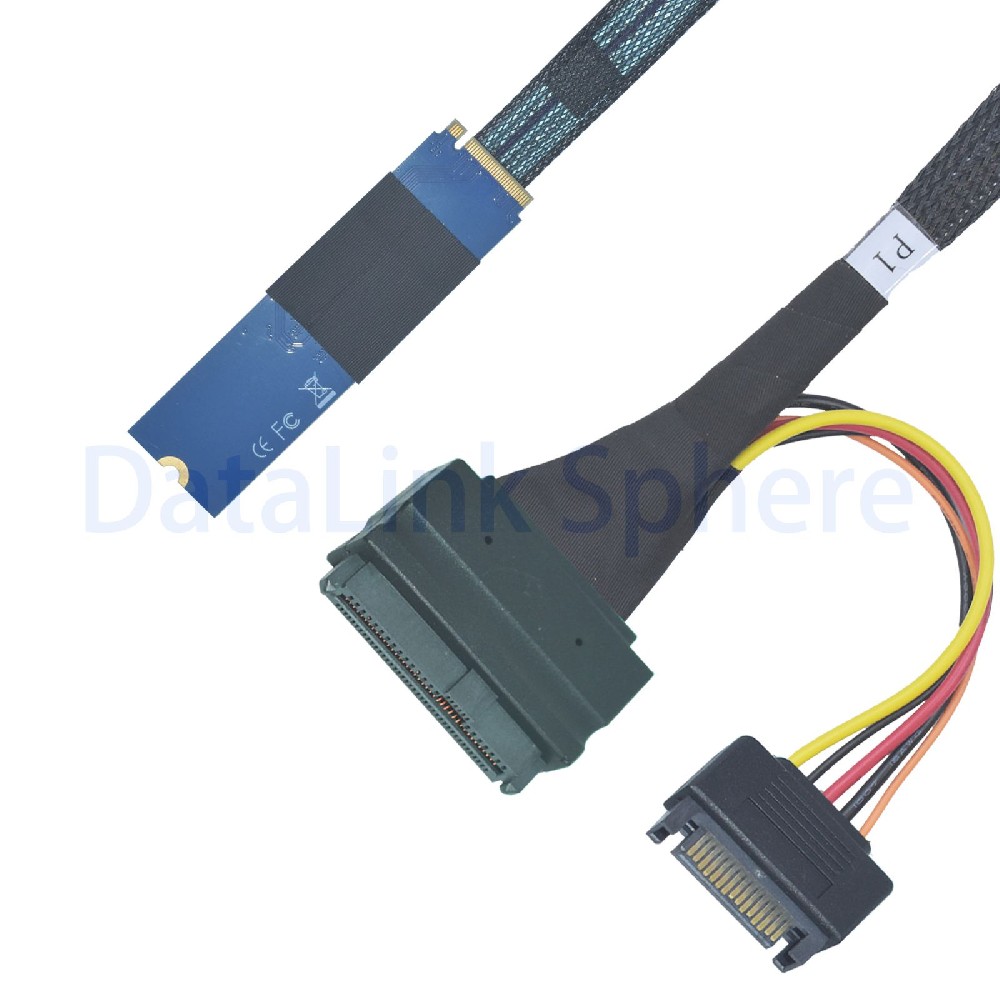 PCIe 4.0 M.2 to U.2 SFF-8639 Adapter Card