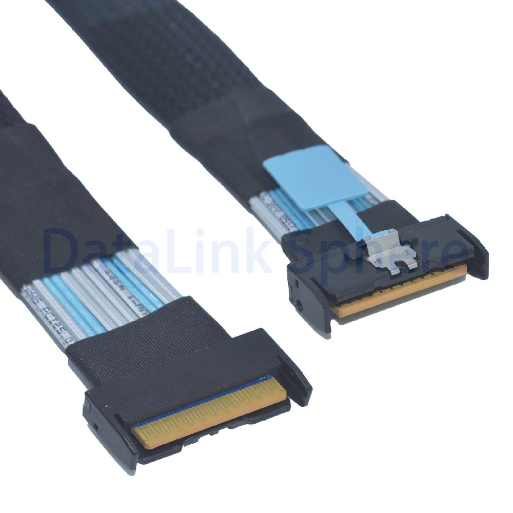 PCIe 5.0 MCIO x8 to MCIO x8 Cable