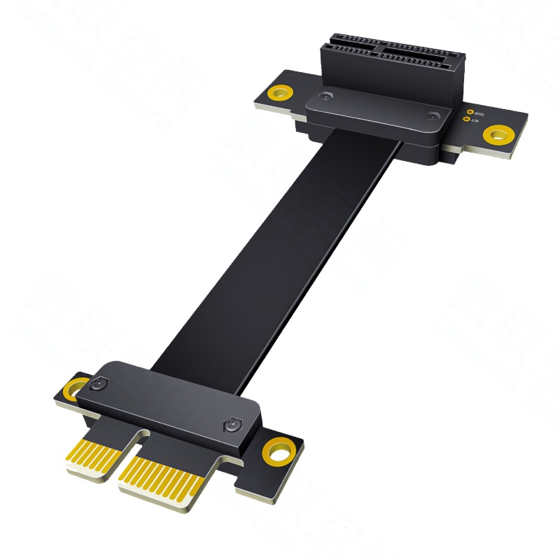 PCIe x1延长线 90度 Gen4